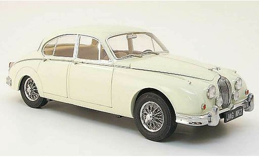 Jaguar MK 2 1/18 Model Icons .4 blanche lhd 1960 miniature