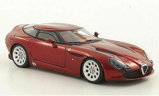 Alfa Romeo Giulia TZ3 Stradale 1/43 Look Smart rouge miniature