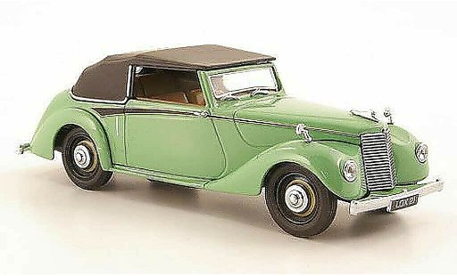 Armstrong Siddeley Hurricane drophead coupe 1/43 Oxford verte ferm&Atilde;&copy; miniature