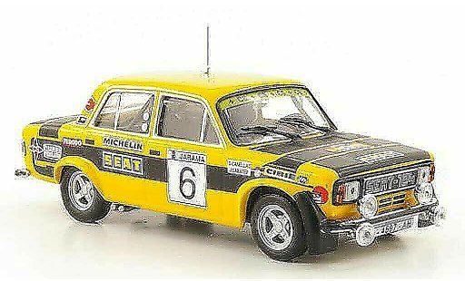 Seat 124 1800 1/43 Hachette No.6 Rally RACE 1977 miniature