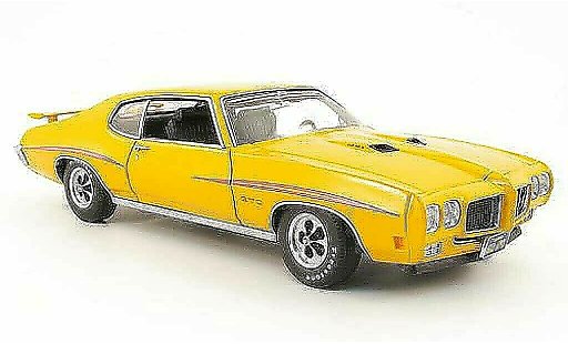 Pontiac GTO Base 1/18 GMP double lane orange miniature