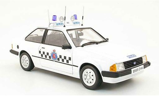 Ford Escort MK3 1/18 Model Icons mkiii 1.1l section car essex police 1987 miniature