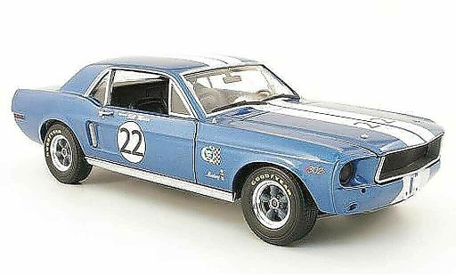 Ford Mustang Trans Am 1/18 Greenlight t/a no.22 bill maier miniature
