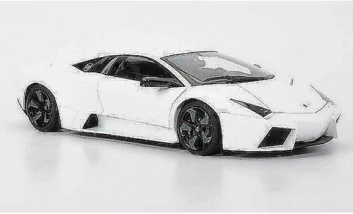 Lamborghini Murcielago Reventon 1/18 Autoart mat blanche miniature