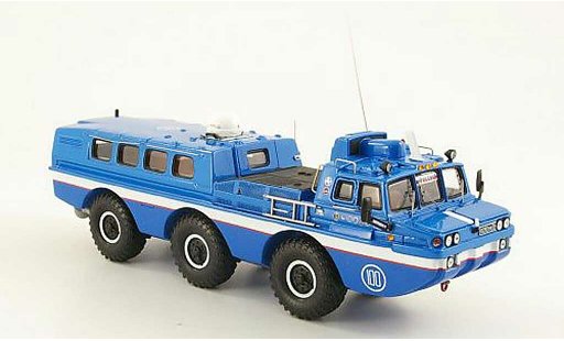 Zil 49061 Base 1/43 DIP Models Blue Bird Gelandefahrzeug avec Personenabteil miniature