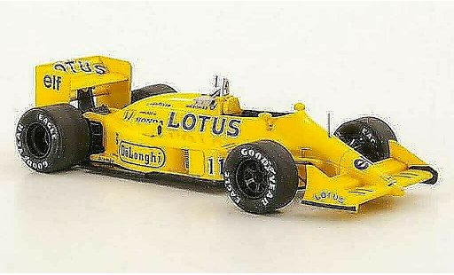 Lotus F1 1987 1/43 Reve Collection 99T No.11 S.Nakajima GP Grande-Bretagne miniature