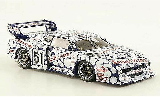 Bmw M1 1981 1/43 Spark Turbo Schnitzer No.51 Lubrifilm Zolder miniature