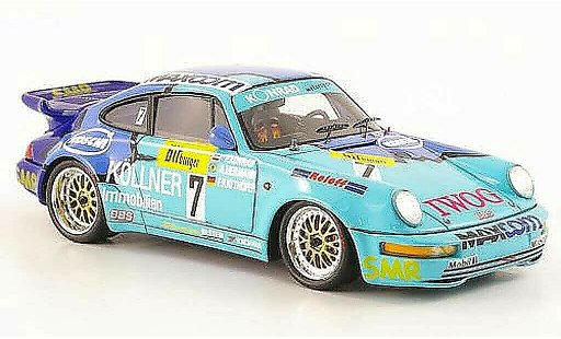 Porsche 911 RS 1/43 Spark 964 Carrera No.7 Maxcom 24h Nurburgring 1 miniature
