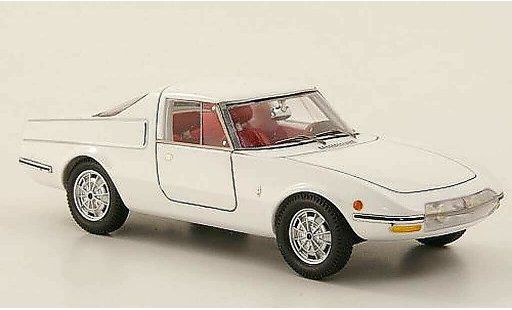 Abarth 1300 OT 1/43 Spark Coupe Pininfarina blanche miniature