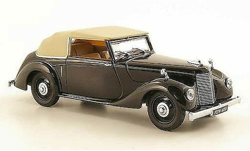 Armstrong Siddeley Hurricane drophead coupe 1/43 Oxford noire RHD miniature