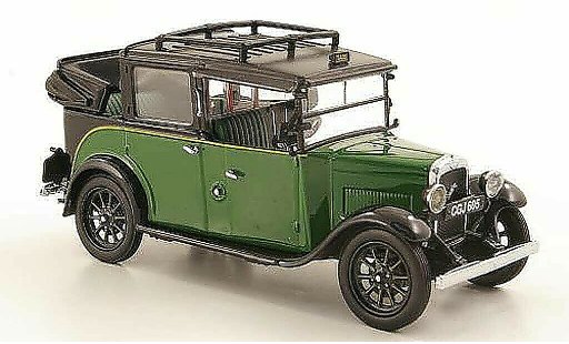 Austin Low Loader taxi 1/43 Oxford verte/noire ouvert miniature