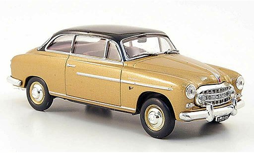 Fiat 1900 Gran Luce 1/43 Hachette Granluce gold/noire 1952 miniature