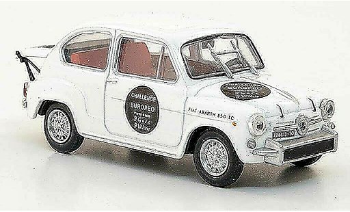 Abarth 850 TC 1/43 Hachette Corsa/65 blanche 1965 miniature