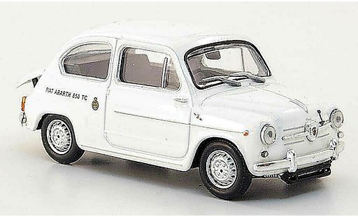 Abarth 850 TC 1/43 Hachette Corsa blanche 1963 miniature