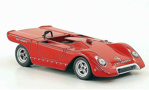 Abarth 1000 Biposto 1/43 Hachette Corsa rouge 1970 miniature
