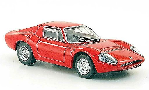 Abarth 1300 OT 1/43 Hachette rouge 1965 miniature