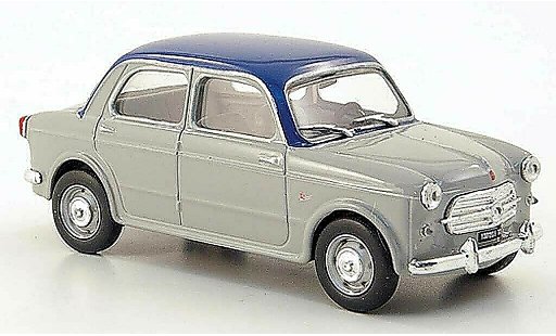 Fiat 1100 TV 1/43 Hachette 103 grisebleu 1953 miniature