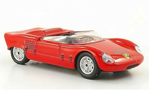 Fiat Abarth 1000 SP 1/43 Hachette Spider Sport rouge 1963 miniature