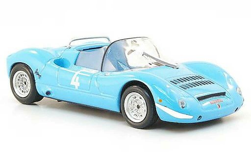 Fiat Abarth 1000 SP 1/43 Hachette No.4 Lado 1967 miniature
