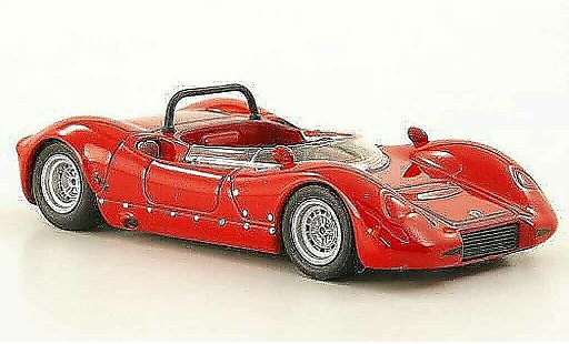 Abarth 2000 Sport Spider 1/43 Hachette MC (SE04/L) rouge 1967 miniature