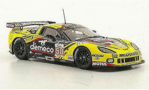 Chevrolet Corvette ZR1 1/43 Spark C6 No.50 Larbre Competition P.Bornhauser / J.Canal / G.Gardel 24h Le Mans 2011 miniature