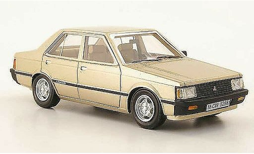 Mitsubishi Lancer Base 1/43 Neo beige limit&Atilde;&copy;e edition 1980 miniature