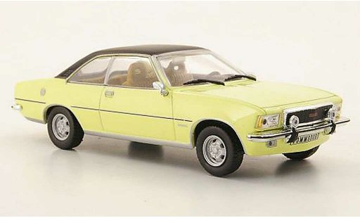 Opel Commodore B 1/43 Hachette Coupe GS/E jaune/noire (ohne Magazin) 1972 miniature