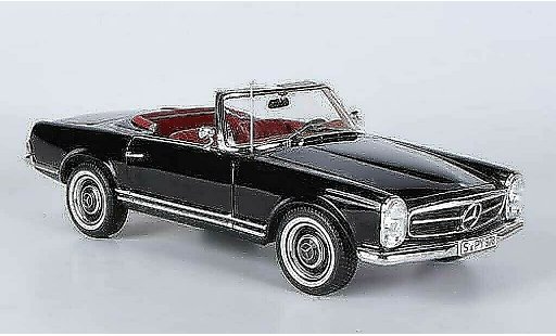 Mercedes 230 SL 1/18 Norev (W113) noire 1967 miniature