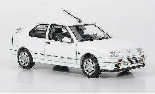 Renault 19 16S 1/43 Norev blanche 3-portes 90 miniature