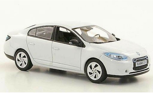 Renault Fluence Z.E. 1/43 Norev ZE blanche 2011 miniature