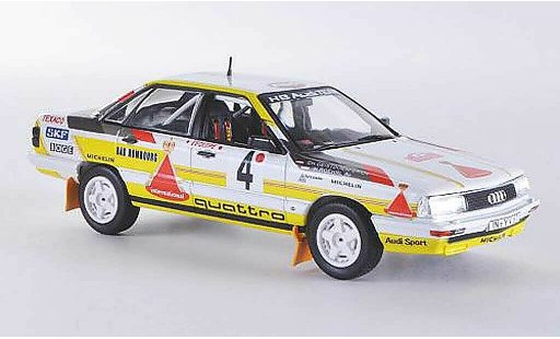 Audi 200 quattro course 1/43 Norev No.4 HB Team W.Rohrl / Ch.Geistdorfer Rally Monte Carlo 1987 miniature