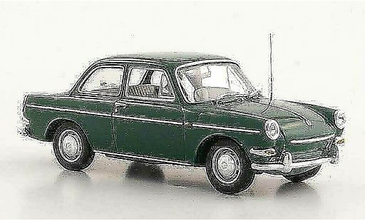 Volkswagen 1600 Base 1/43 Minichamps verte 1966 miniature