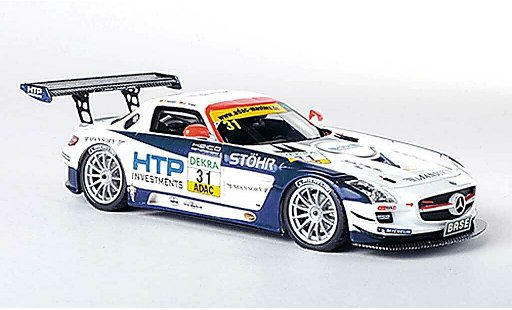 Mercedes SLS GT3 1/43 Schuco AMG No.31 Heico Motorsport T.Holzer / C.Tilke ADAC GT Masters-Saison 2011 miniature