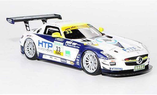 Mercedes SLS GT3 1/43 Schuco AMG No.33 Heico Motorsport C.Frankenhout / A.Wirth ADAC GT Masters-Saison 2011 miniature