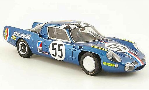 Alpine A210 le mans 1/18 Ottomobile no.55 andruet/nicolas 24h 1968 miniature