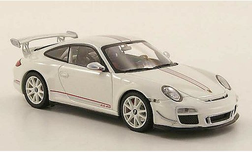 Porsche 911 GT3 RS 1/43 Minichamps 2011 4.0 blanche miniature