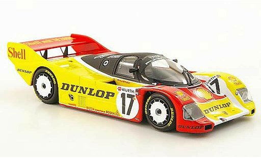 Porsche 962 1987 1/43 Minichamps C No.17 S H.J. pi&Atilde;&uml;ce Norisring miniature