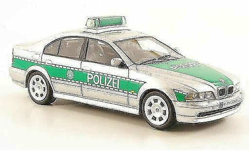 Bmw 530 police 1/43 Neo i (E39) grise /verte 2002 miniature