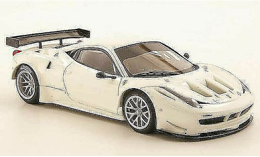 Ferrari 458 Italia GT2 1/43 Look Smart blanche Plain Body Version miniature
