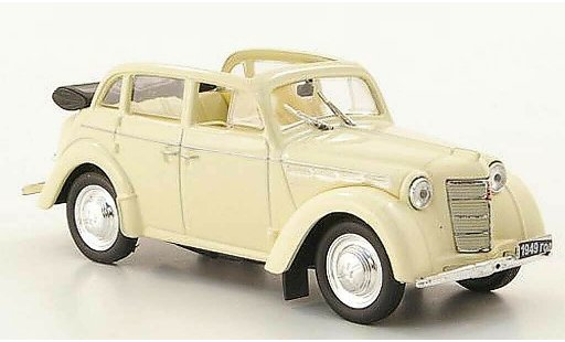 Moskwitsch 400-420 Base 1/43 Nash Avtoprom A Cabriolimousine beige miniature