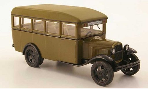 Gaz 03-30 Base 1/43 Nash Avtoprom olivmarron miniature