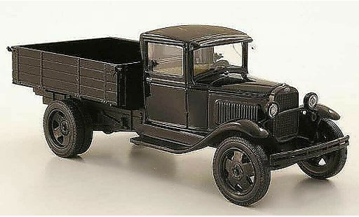 Gaz AA Pritsche 1/43 Nash Avtoprom plateau noire miniature