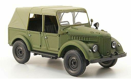 Gaz 69A Ferm&Atilde;&copy; 1/43 Nash Avtoprom oliv miniature