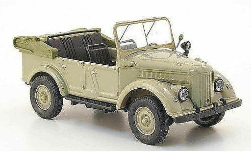 Gaz 69A Ouvert 1/43 Nash Avtoprom beige miniature