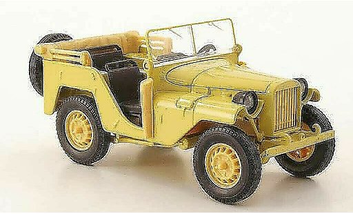 Gaz 64 Base 1/43 Nash Avtoprom jaune miniature