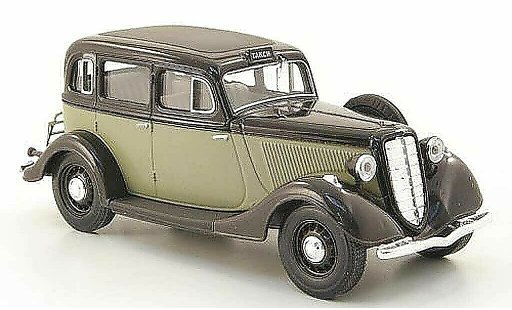 Gaz M1 Taxi 1/43 Nash Avtoprom noire/grise miniature