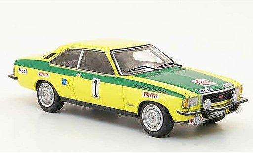 Opel Commodore B 1/43 Schuco GS/E No.1 Rohrl/Berger RIORally Regensburg 1973 miniature