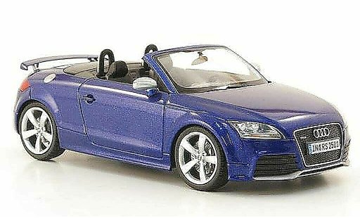 Audi TT roadster 1/43 Schuco bleu 2009 miniature