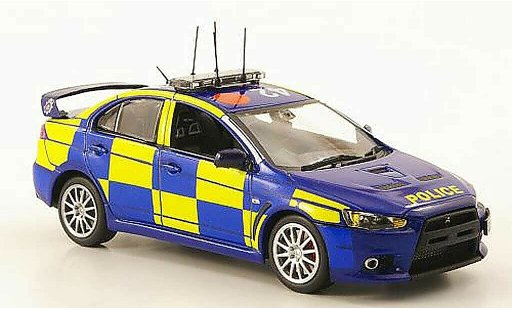 Mitsubishi Lancer Evolution X 1/43 Model Icons Essex Police ANPR Intercept Unit miniature