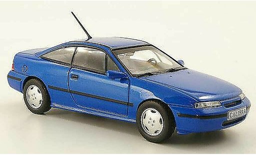 Opel Calibra V6 1/43 Hachette bleu (ohne Magazin) 1993 miniature